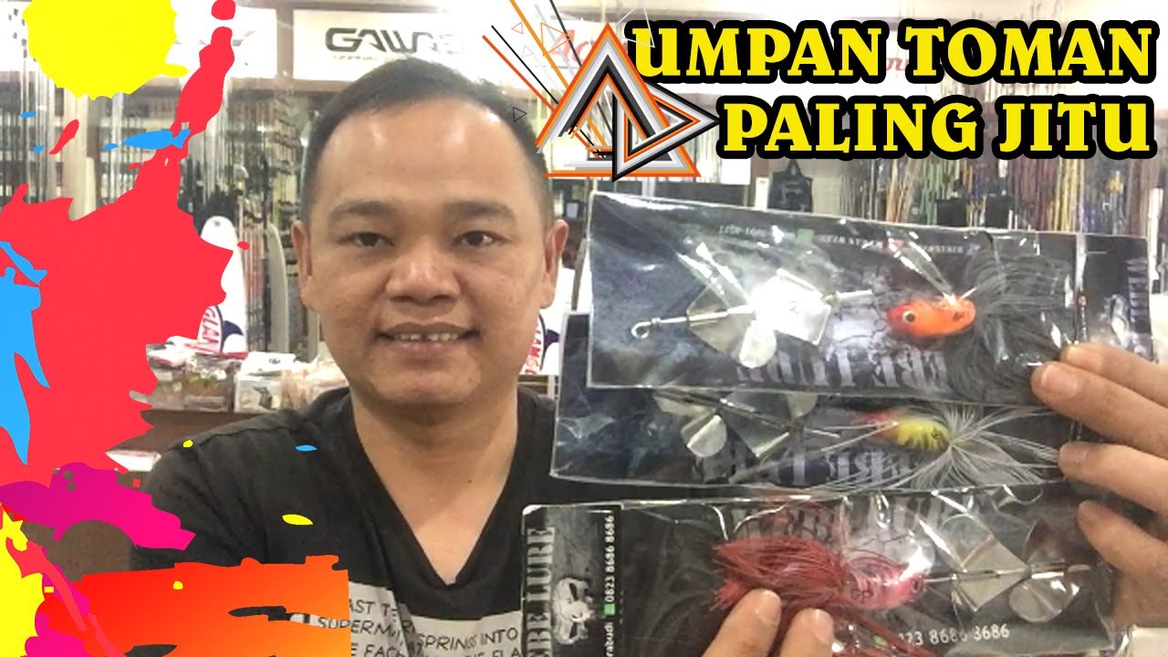 Umpan Casting Mancing Ikan Toman Paling Jitu