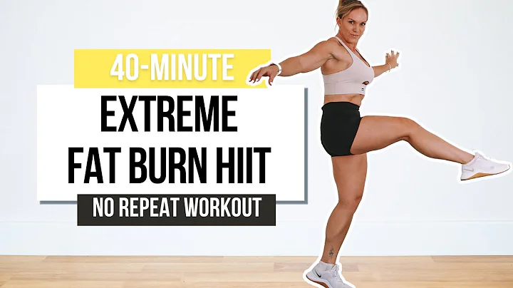 40 MINUTE EXTREME FAT BURNING CARDIO WORKOUT (No E...