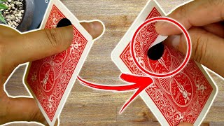Hole to Sticker magic trick impromptu version