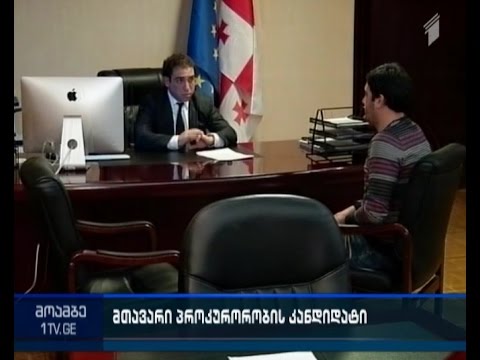მთავარი პროკურორობის კანდიდატს ადამიანის უფლებათა დაცვის კომიტეტის სხდომაზე მოუსმენენ