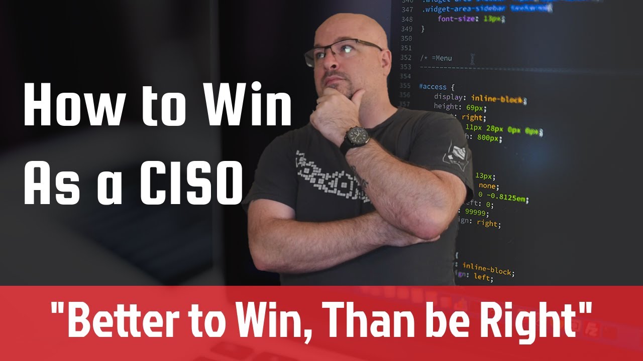How to Win at CISO!!