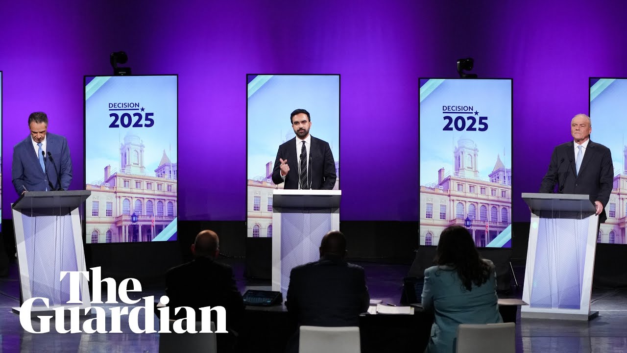 NYC mayoral frontrunners Zohran Mamdani and Andrew Cuomo clash in final debate