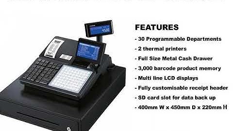Casio SRC4500 / SR-C4500 Cash Register