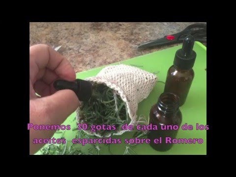 Bolsita anti pulgas para poner en la cama de nuestros perritos una idea Natural .. @TesorosGigi