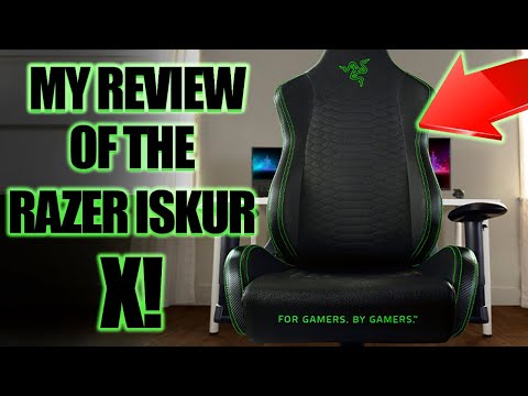 I GOT A NEW GAMING CHAIR! (Razer Iskur X Ergonomic Gaming Chair! BEST GAMING  CHAIR 2022? | Noology - YouTube