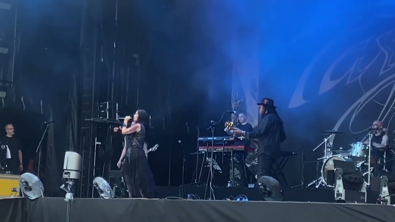 TARJA TURUNEN - live- Founderin of NIGHTWISH - Opening Track Riverside Festival Aarburg Switzerland