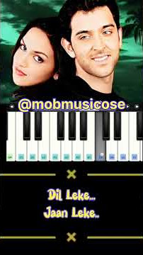 Dil Leke Jaan Leke | Na Tum Jaano Na Hum | Udit Narayan | Piano Tutorial | @mobmusicose | #Bollywood