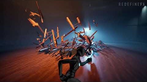 Chaos Destruction Wood Cache Retiming in Unreal Engine