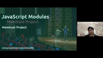 SIMAK TUTORIAL JAVASCRIPT MODULES BY ProgrammerZamanNow TUGAS PERTEMUAN3