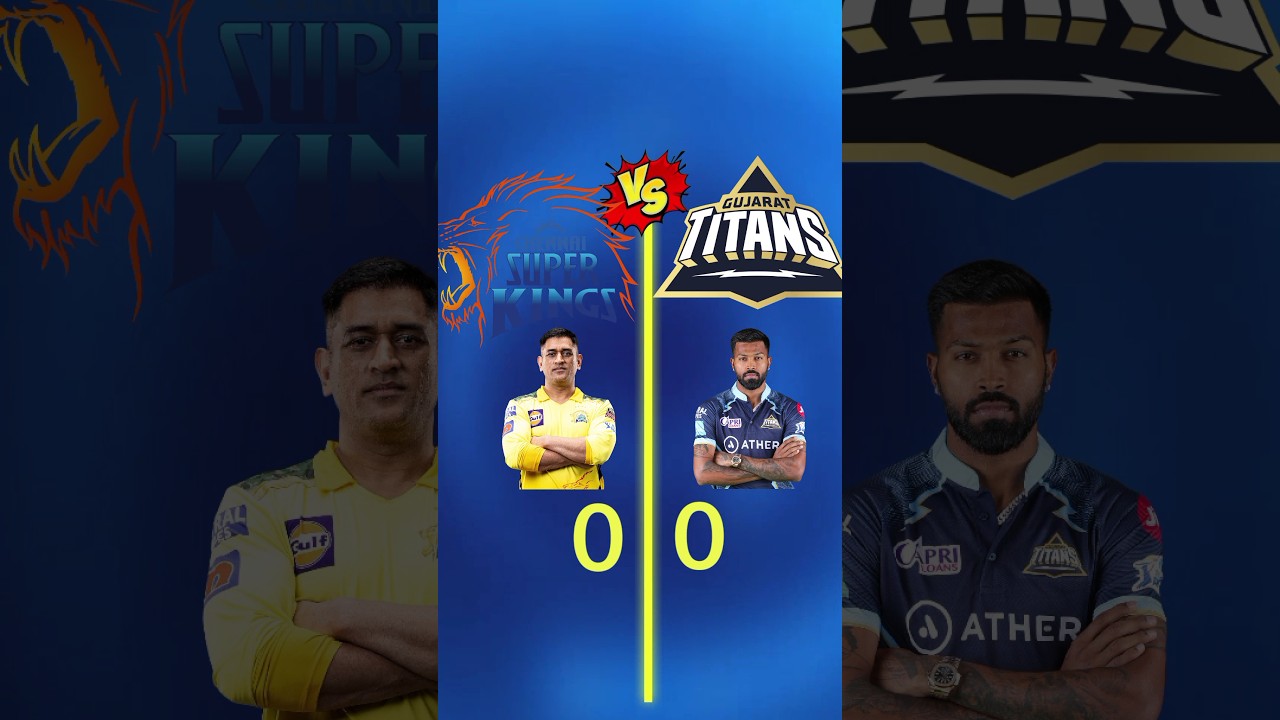 CSK Vs GT Comparison Video | Compare @AnuragAggrwal 