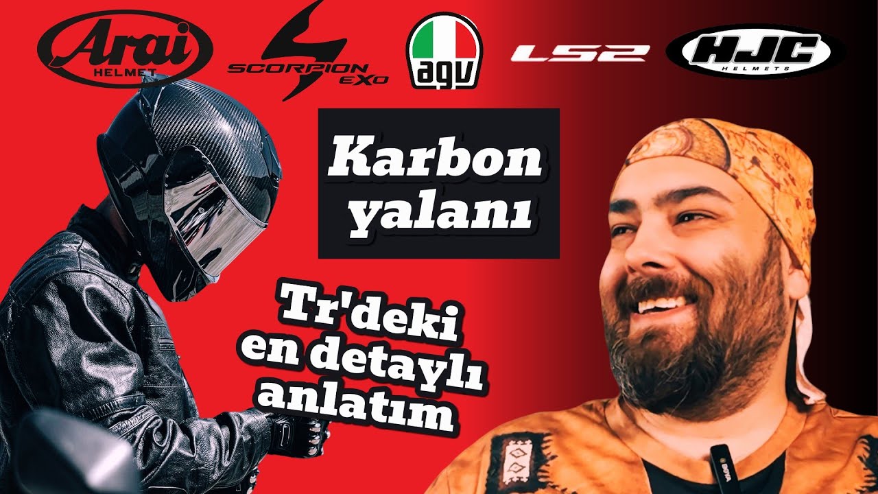 Karbon ve Çelik Yalanı / Uygun Bütçeli Kasklar / E.C.E. Sertifikası MOTOSİKLET GERÇEKLERİ 3