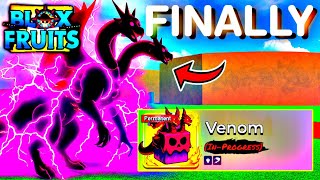 Venom Rework OFFICIALLY HERE! Control Rework   Release Date in Blox Fruits