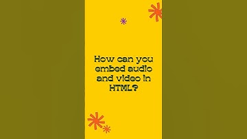 🔊🎥 How to Embed Audio & Video in HTML? | Simple Guide 🚀#shorts #html #webdevelopment #coding