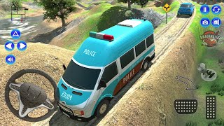 Polis Minibüsü Araba Simülatörü  - Police Van Car Simulator Driving Games - Android Gameplay FHD screenshot 4