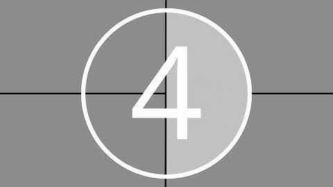 DaVinci Resolve - Film Countdown