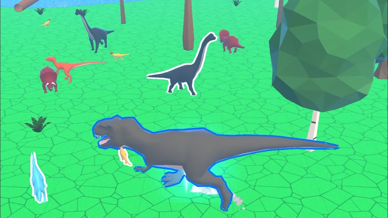 Dino Domination - All Levels Gameplay Android, iOS 