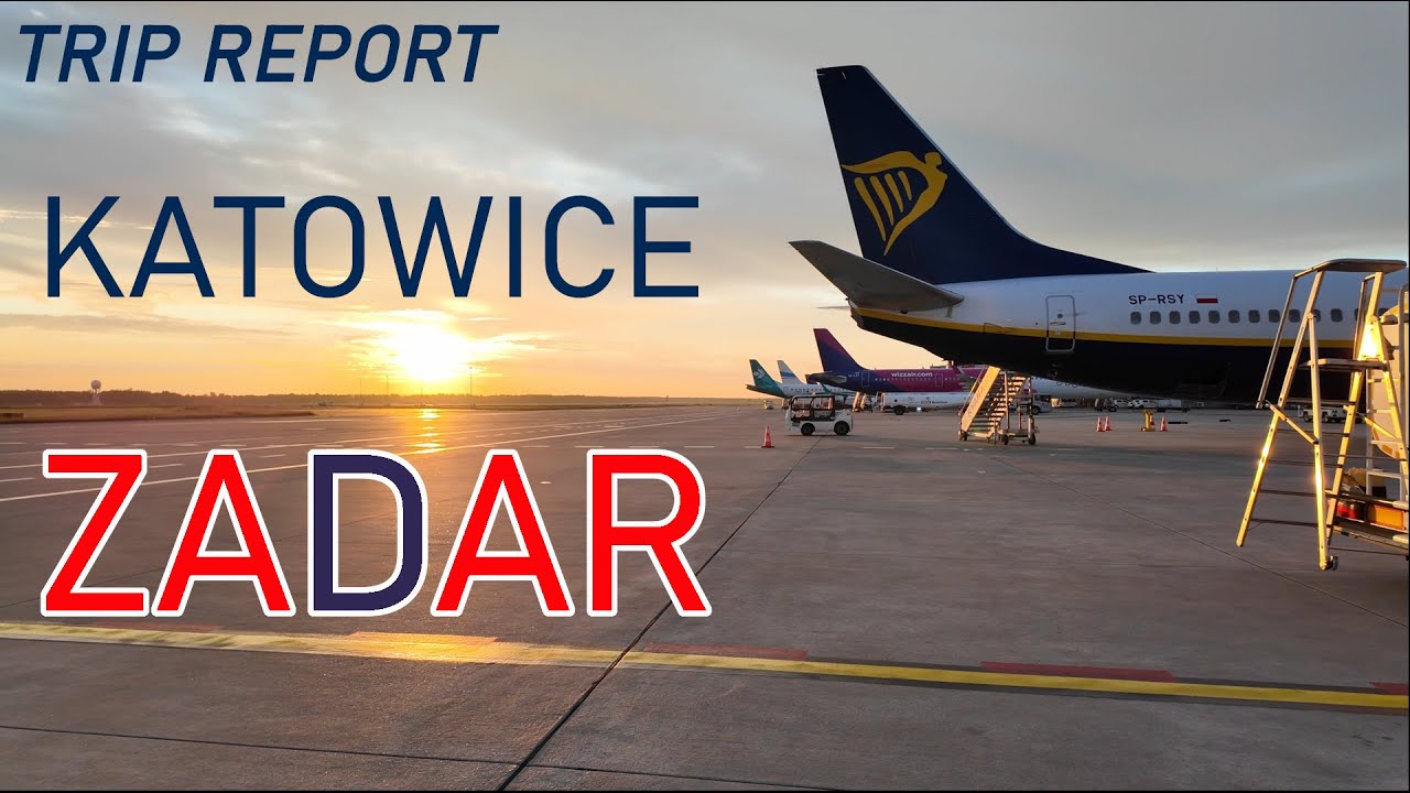 Lecę do Chorwacji | Katowice (KTW) - Zadar (ZAD) | Ryanair | 4K
