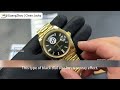 Ultimate RC Factory Build: 213g Wrapped Gold Octagonal Watch - Is It The Best Version Yet?