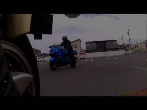 吹き割りの滝ツーリング【汚れた英雄】　カワサキ　ZX14R　KZ1000　ZEPHYR750　ハーレー➕サイドカー