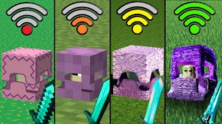 shulker with different Wi-Fi in Minecraft