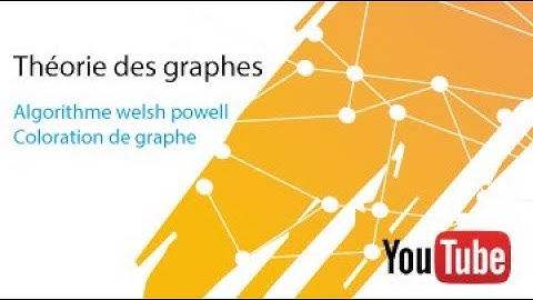 Théorie des graphes Algorithme welsh powell Coloration de graphe licence Génie Logiciel Darija
