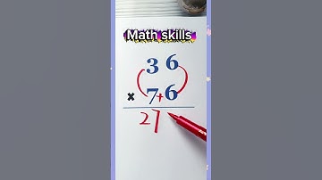 Multiplication Trick 💯😃💥😃#maths  #mathstricks  #multiplication #education #foryou #DreamScreenAI