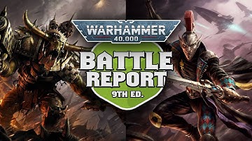 Orks vs Harlequins Warhammer 40k Battle Report Ep 198