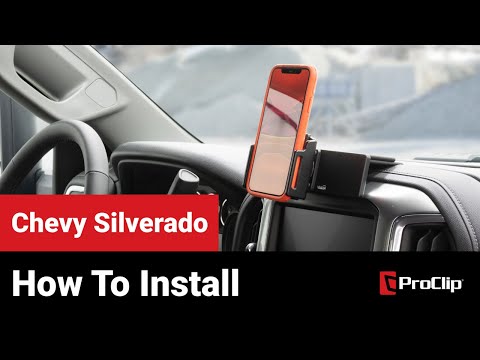 Chevy Silverado and GMC Sierra: Mount How-To Install 2019-20XX (#213561)