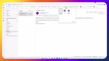 Spam Filtering (Reporting an email)