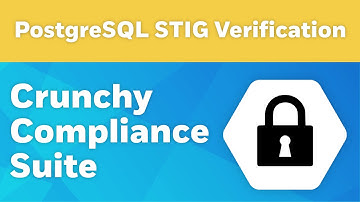 Automated PostgreSQL STIG Verification with Crunchy Compliance Suite