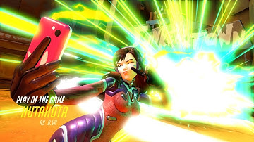 D.va Double Kill TOO EASY [Overwatch Highlight]