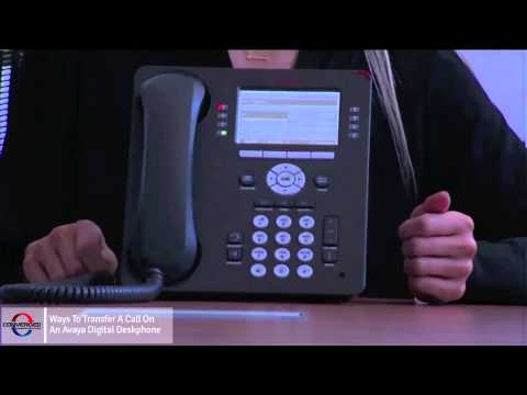 How to Transfer a Call on an Avaya Phone