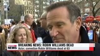 American actor Robin Williams dead of suspected suicide