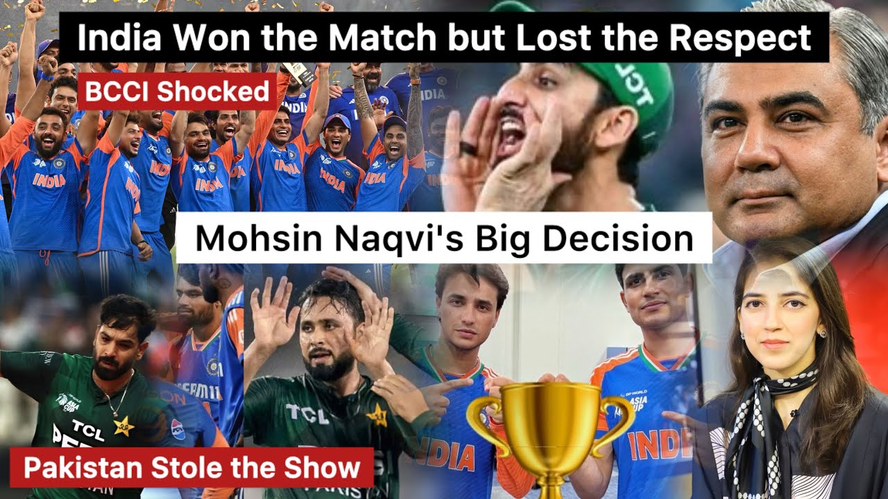 PCB vs BCCI | Asia Cup Final 2025 | India won the match but lost the ...