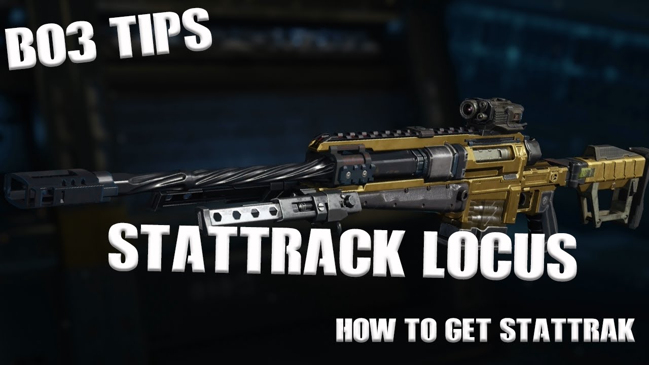 BO3 TIPS - HOW TO GET STATTRAK ON YOUR GUNS - (BO3 TIP/TUTORIAL)