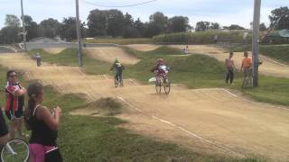 Brighton BMX Racing 8 Novice Race 1 State Qualifiers 9-1-14