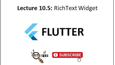 Lec 10.5 - RichText Widget (Urdu / Hindi)