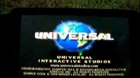 (Crash Bandicoot 3: Warped) ps1 game on psp