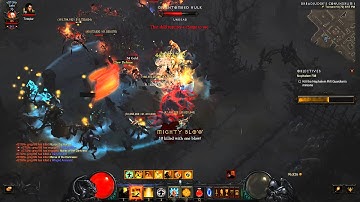 Diablo III T6 Rift Dashing Monk In-geom gameplay