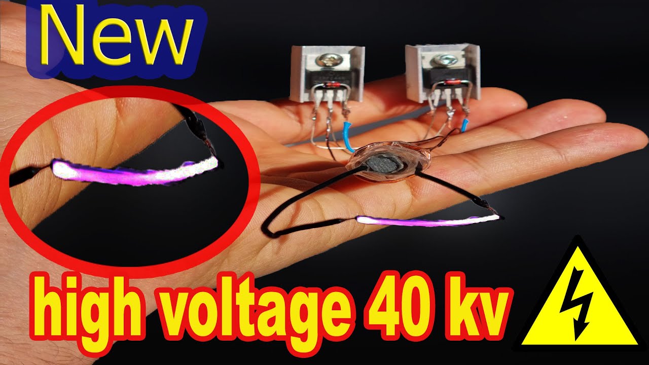 high voltage generator 40 KV high voltage generator stun gunmake