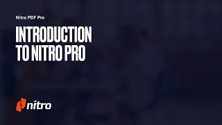 Nitro Pro: Overview screenshot 1