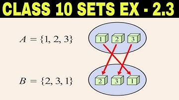 Class 10 sets Exercise 2.3 | SETS | Equal sets | Unequal sets | subsets
