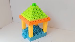 بناء بيت بالمكعبات ،  ،  lego,building blocks