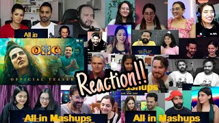 OMG 2 Official Teaser Reaction Mashup | Akshay Kumar, Pankaj Tripathi, Yami Gautam | Amit Rai