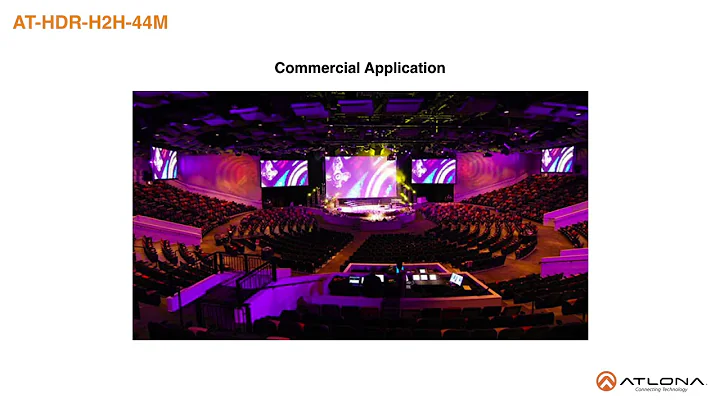 Atlona's New 4K HDR 4×4 HDMI to HDMI Matrix Switcher