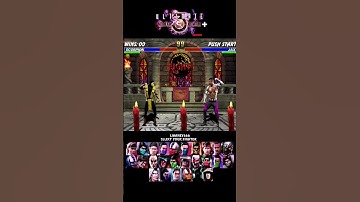 UMK3+ Arcade - Scorpion destroying the CPU