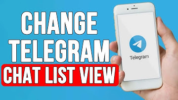 How To Change The Chat List View In Telegram | Tetu Tech.