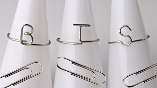 BTS Rings Paperclip DIY Jewelry Making Tutorial