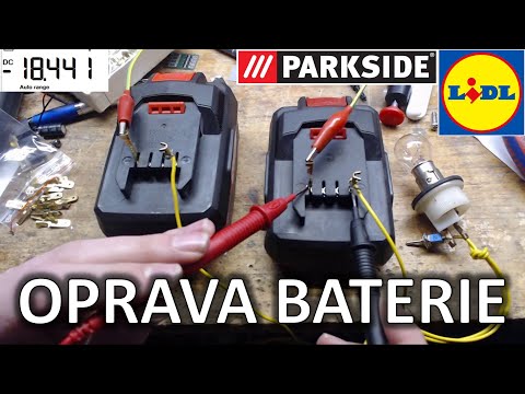 Parkside akumulátor, který