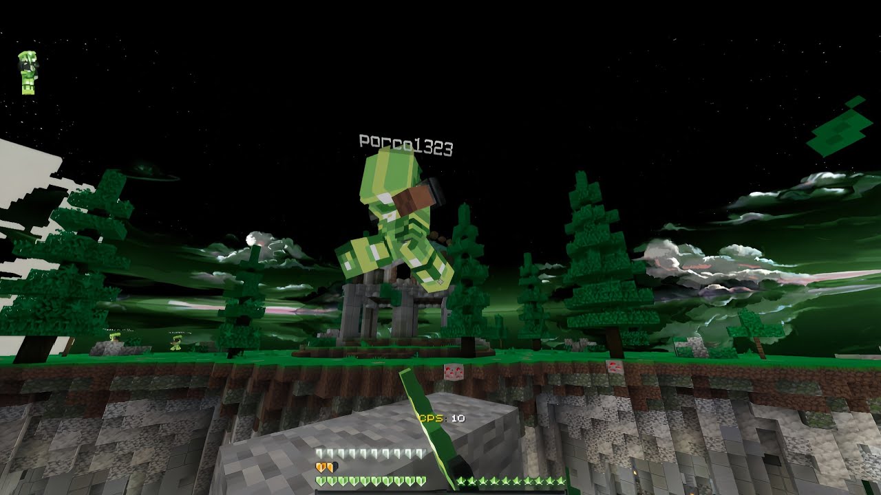 Playing Zeqa Skywars | Minecraft Bedrock
